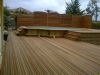 Terrasse bois et piscine posées par Le Royaume du Bois