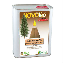 OLEOBOIS Huile naturelle pour bois NOVOléo spécial Red cedar 1L