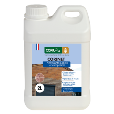 CORIL Nettoyant dégraissant pour bois et composites CORINET 2L