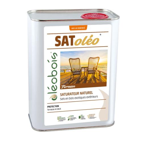 OLEOBOIS Huile naturelle pour bois SATOléo Terrasse 5L