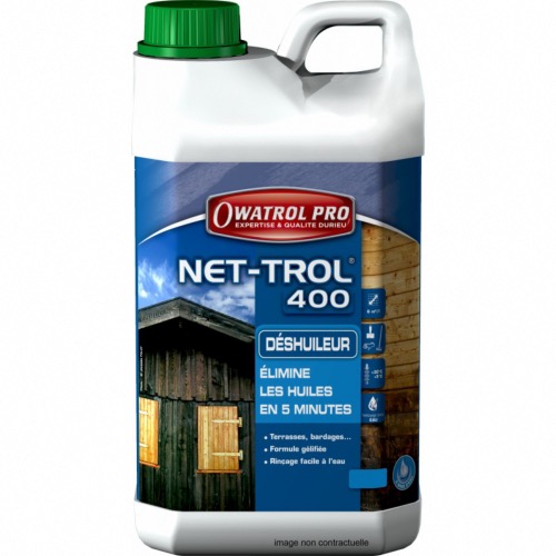 DURIEU Déshuileur pour bois Net-Trol 400 OWATROL 2,5L