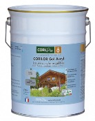 CORIL Lasure bois écologique CORILOR GEL ACRYL Incolore ou teinte bois 5L