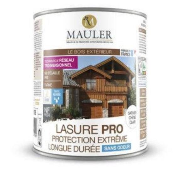 MAULER Lasure Pro pour bois 1L