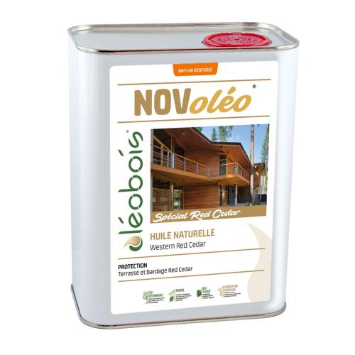 OLEOBOIS Huile naturelle pour bois NOVOléo spécial Red cedar 5L