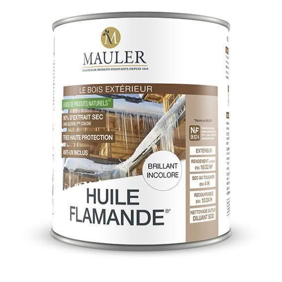 MAULER Véritable Huile Flamande pour bois 5L