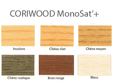 Saturateur bois couleur  Huile colorée pour bois - Oléobois