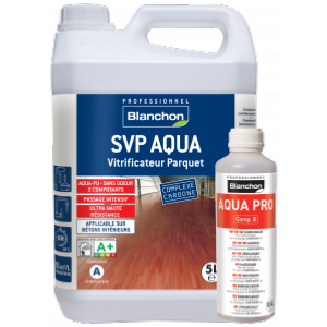 BLANCHON Vitrificateur bicomposant SVP Aqua 5L Chêne ciré