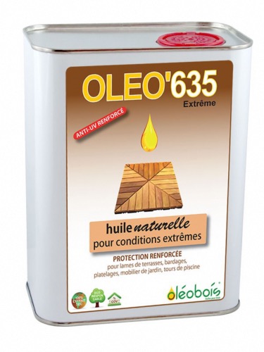 OLEOBOIS Huile naturelle écologique pour bois Oléo'635 20L