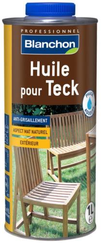 BLANCHON Huile pour teck et bois exotiques 1L