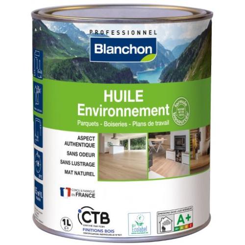 BLANCHON Huile Parquet bois Environnement 1L Bois Brut