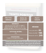 TEINTE POSITIVE Vieilliseur de bois de Lasure Production 5L