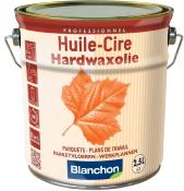 BLANCHON Huile-Cire Hardwaxoil pour bois 2,5L Bois brut