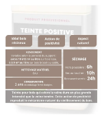 TEINTE POSITIVE Vieilliseur de bois de Lasure Production 1L