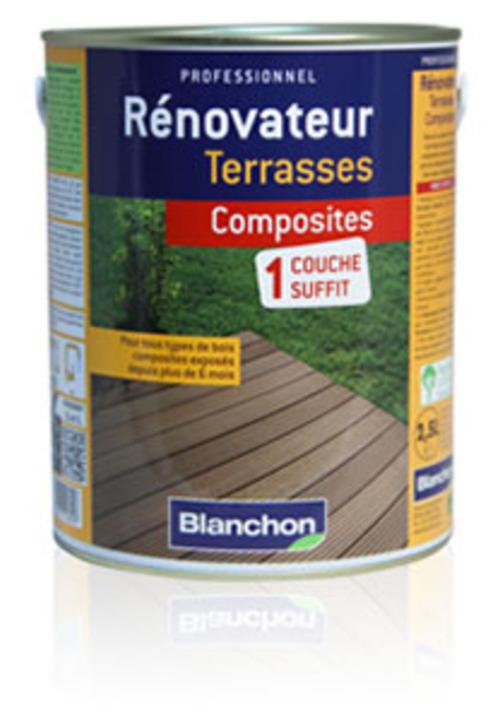 BLANCHON Rénovateur pour terrasses en bois composites 2,5L