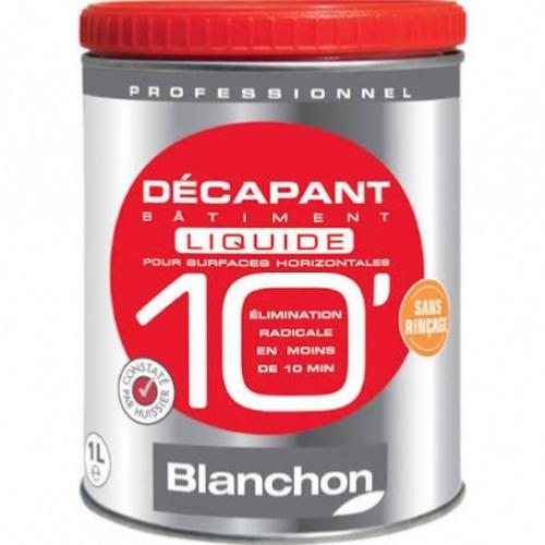 Décapant pour bois 10 liquide BLANCHON 1L