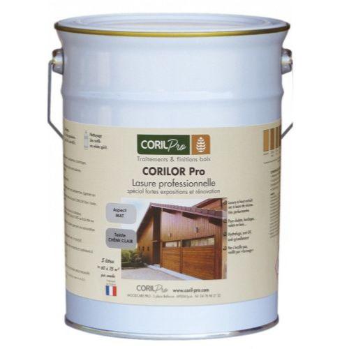 CORIL Lasure bois spéciale rénovation CORILOR PRO Satiné semi-brillant 5L