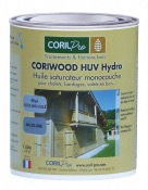 CORIL Huile saturateur bois monocouche CORIWOOD HUV Hydro 1L