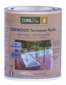 CORIL Saturateur bois monocouche CORIWOOD Terrasses Bardages 1L