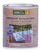 CORIL Saturateur bois monocouche CORIWOOD Terrasses Bardages 1L