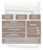 TEINTE POSITIVE Vieilliseur de bois de Lasure Production 25L