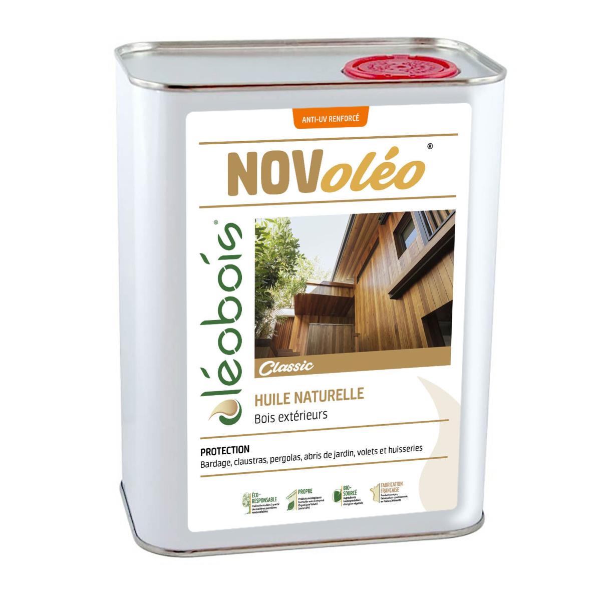 Huile blanche bois  Huile naturelle pour bois intérieur - Oléobois