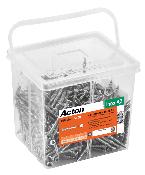 Vis inox pour terrasse bois Double filet ACTON