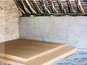 ISONAT Flex 40 Laine de bois 32 panneaux isolants en fibre de bois 145mm 58x122 cm