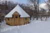 Kota finlandais sous la neige dans le Cantal (15)